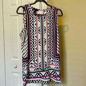 Beautiful INC Sleeveless Top Size 14